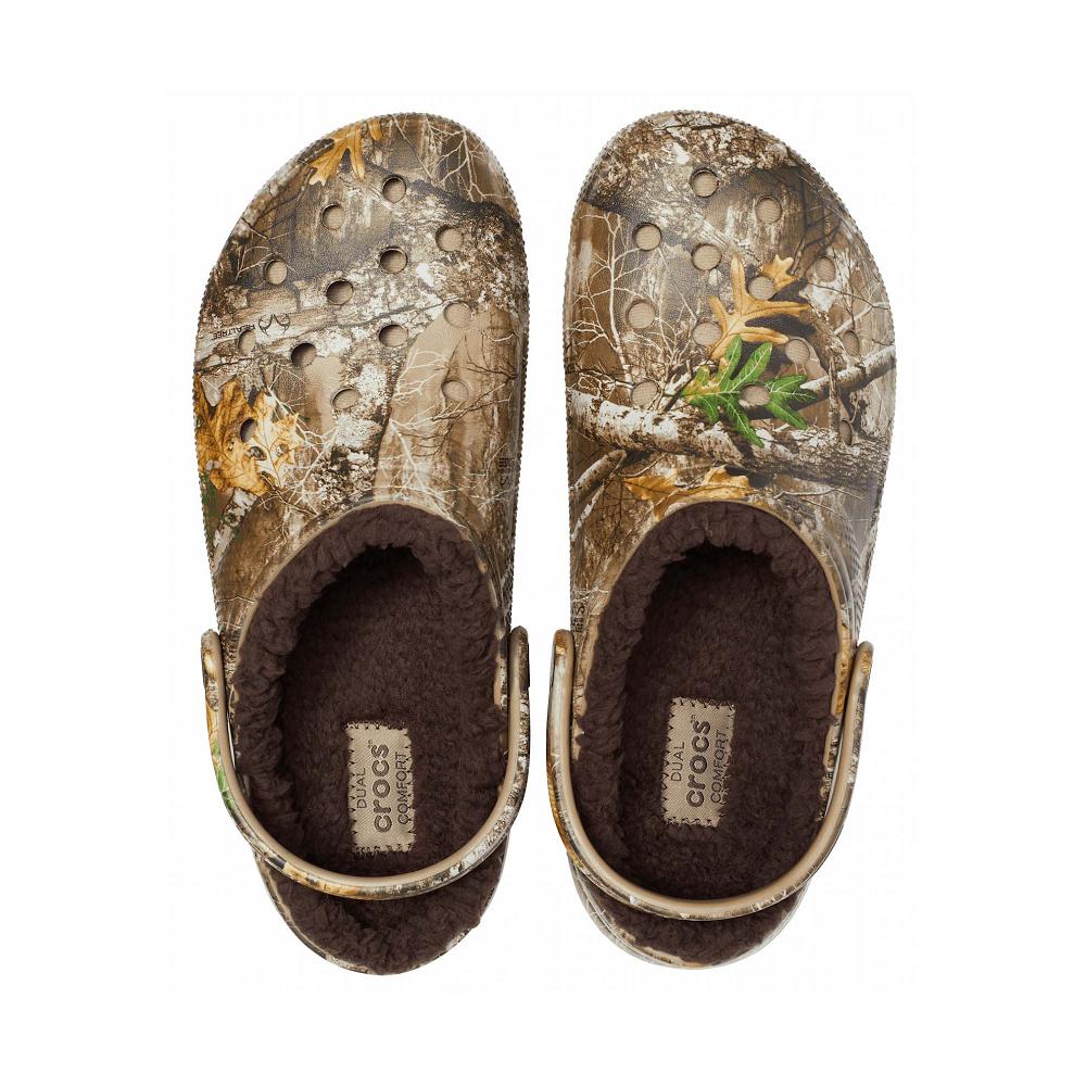 Crocs Classic Realtree Edge® Lined Kahverengi | ZQJKBI746