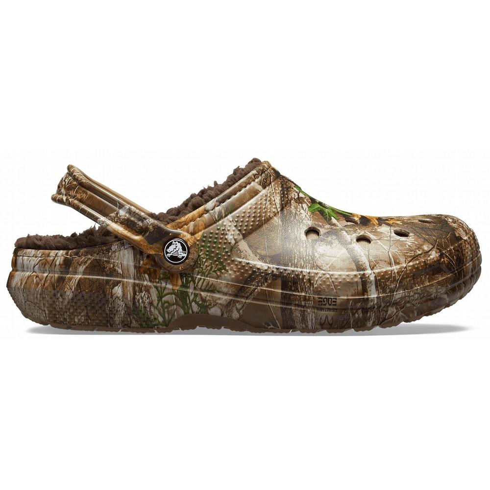 Crocs Classic Realtree Edge® Lined Kahverengi | ZQJKBI746