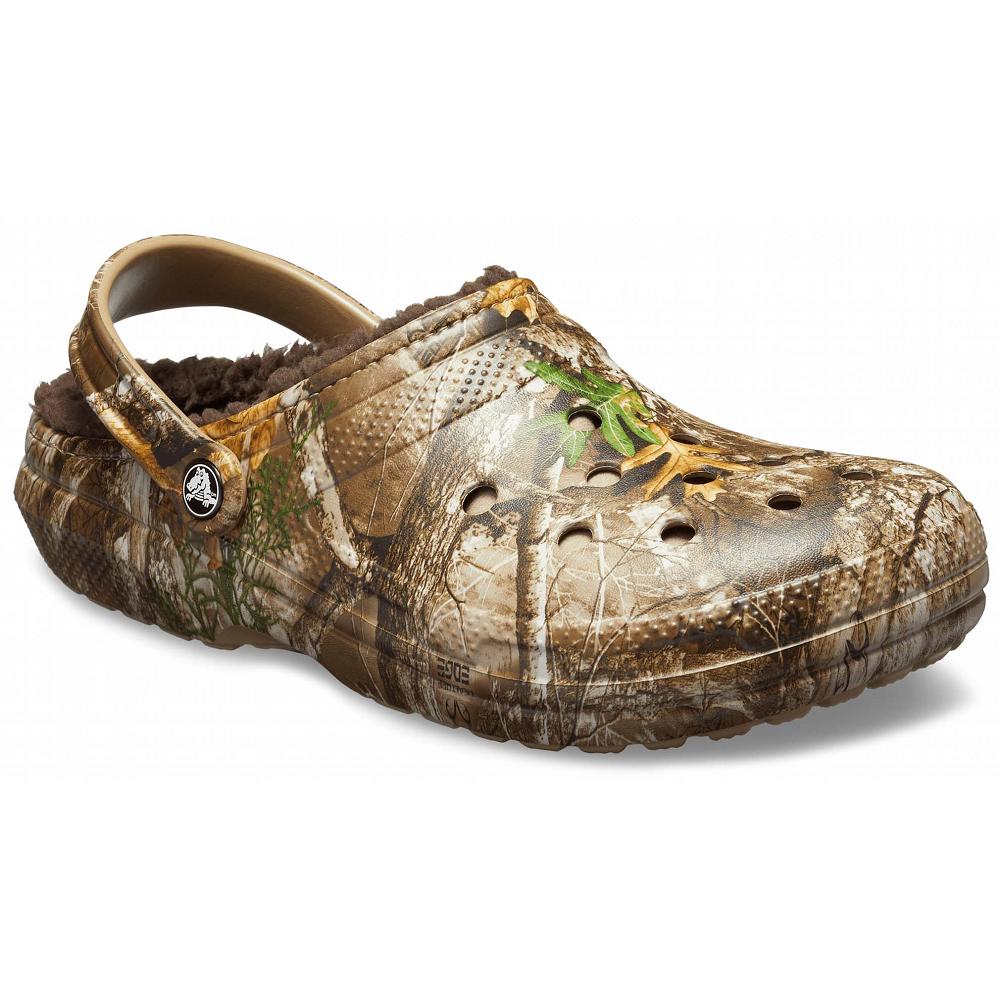 Crocs Classic Realtree Edge® Lined Kahverengi | ZQJKBI746