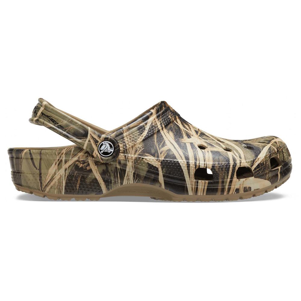 Crocs Classic Realtree® V2 Zeytin Yeşili | OSHNFA986