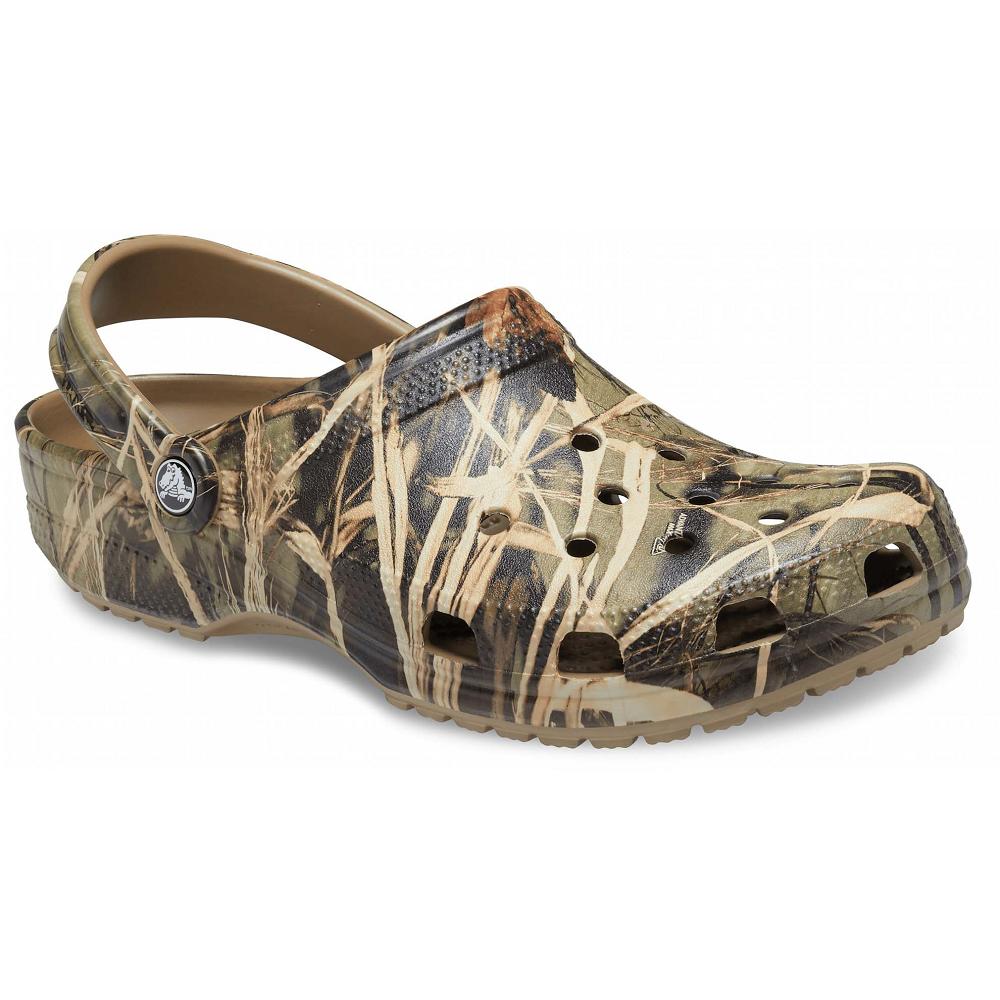 Crocs Classic Realtree® V2 Zeytin Yeşili | OSHNFA986