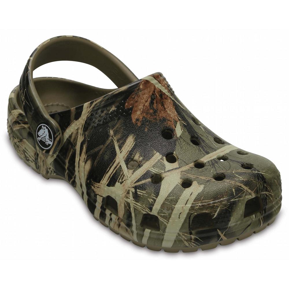 Crocs Classic Realtree® Zeytin Yeşili | SAOBQT783