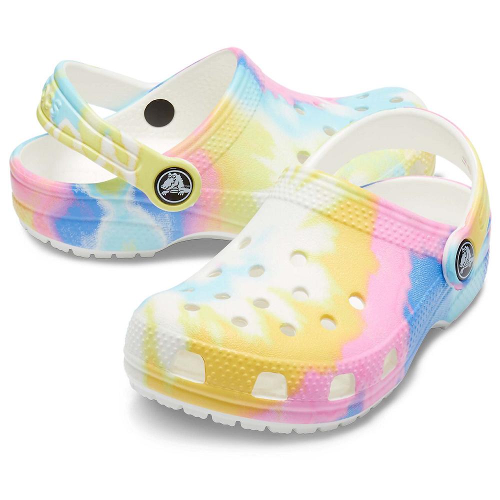 Crocs Classic TieTürkiye -Dye Graphic Renkli | LSVQHA087