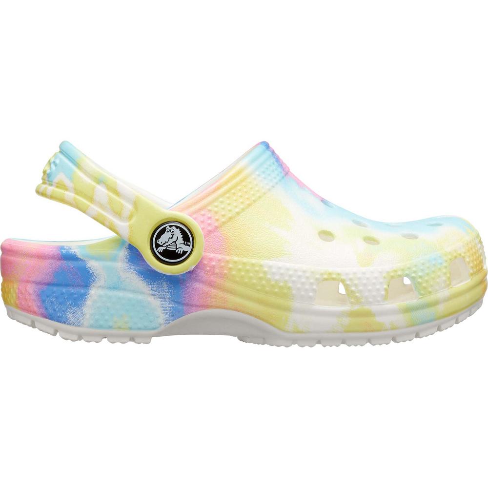 Crocs Classic TieTürkiye -Dye Graphic Renkli | LSVQHA087