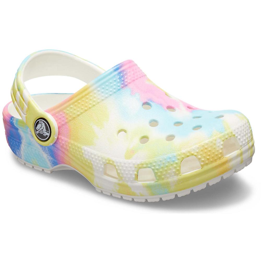Crocs Classic TieTürkiye -Dye Graphic Renkli | LSVQHA087