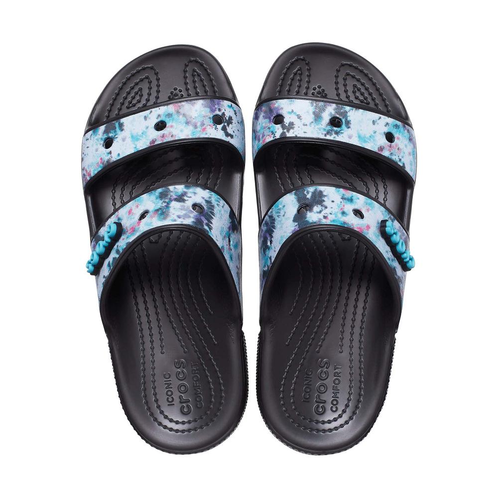 Crocs Classic TieTürkiye -Dye Graphic Siyah Renkli | PMWSCU357