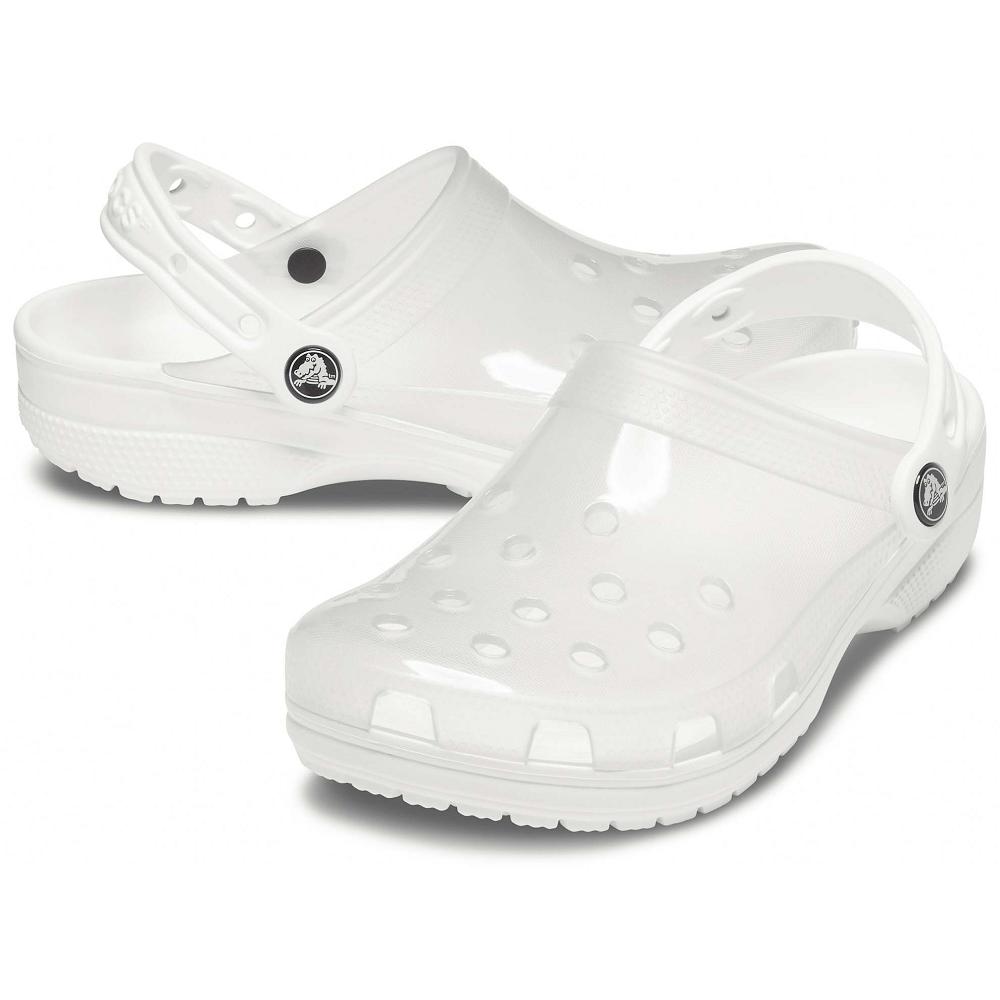 Crocs Classic Translucent Beyaz | CODJAY035