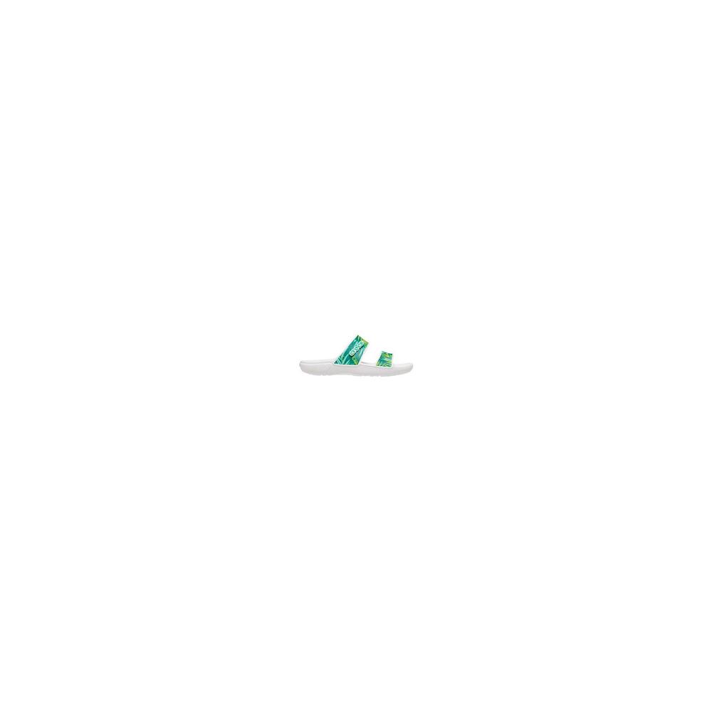 Crocs Classic Tropical Beyaz | JZUSLG305