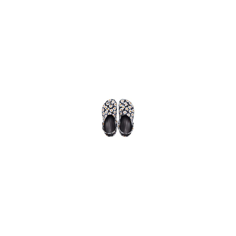 Crocs Classic Vacay Vibes Siyah Beyaz | PLMRWY814