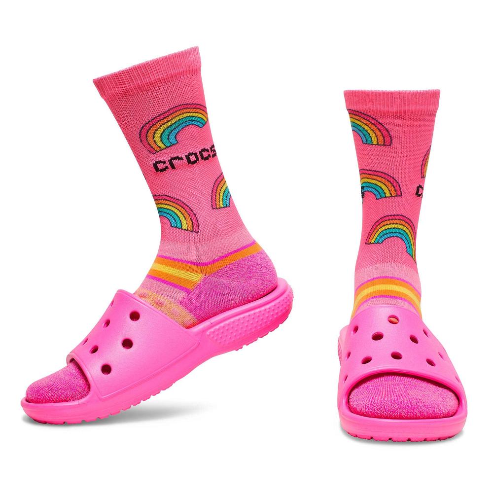 Crocs Crew Evergreen 3Türkiye -Pack Pembe | BFTNWP307