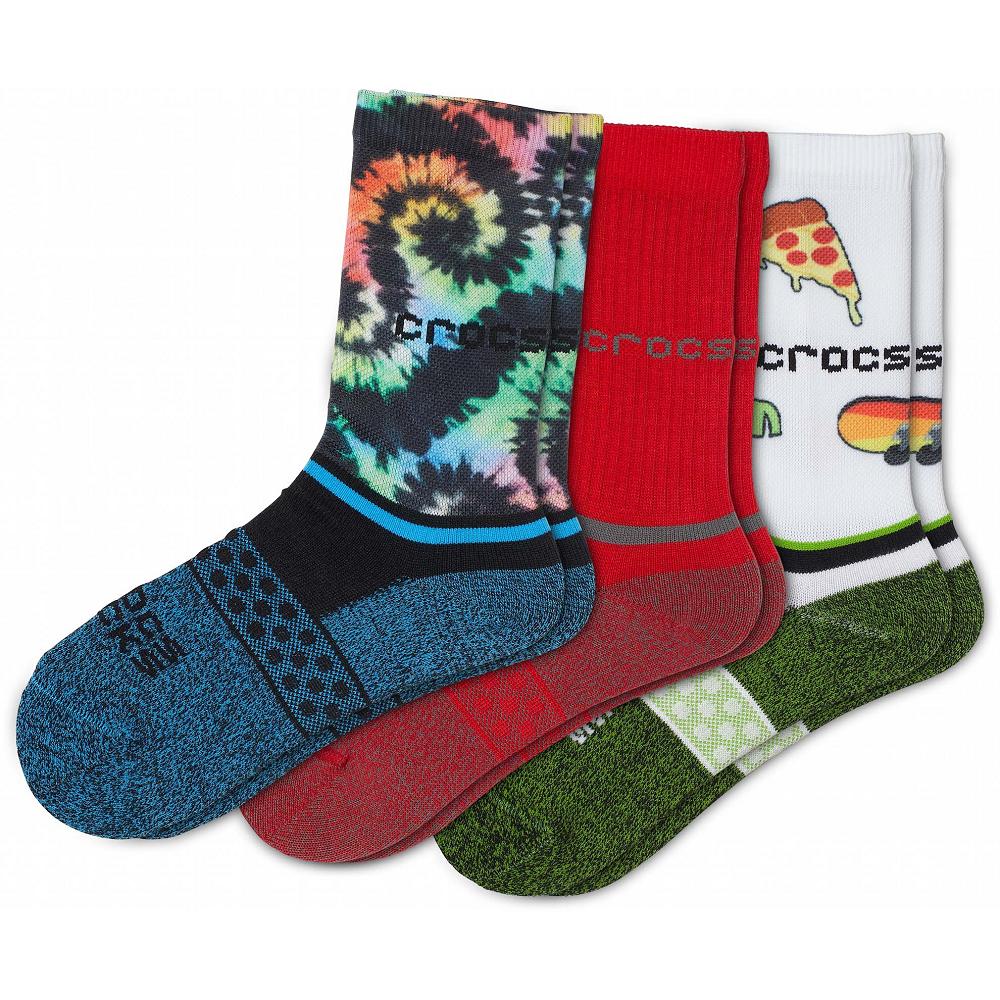 Crocs Crew Seasonal 3Türkiye -Pack Renkli | YVMEXN037