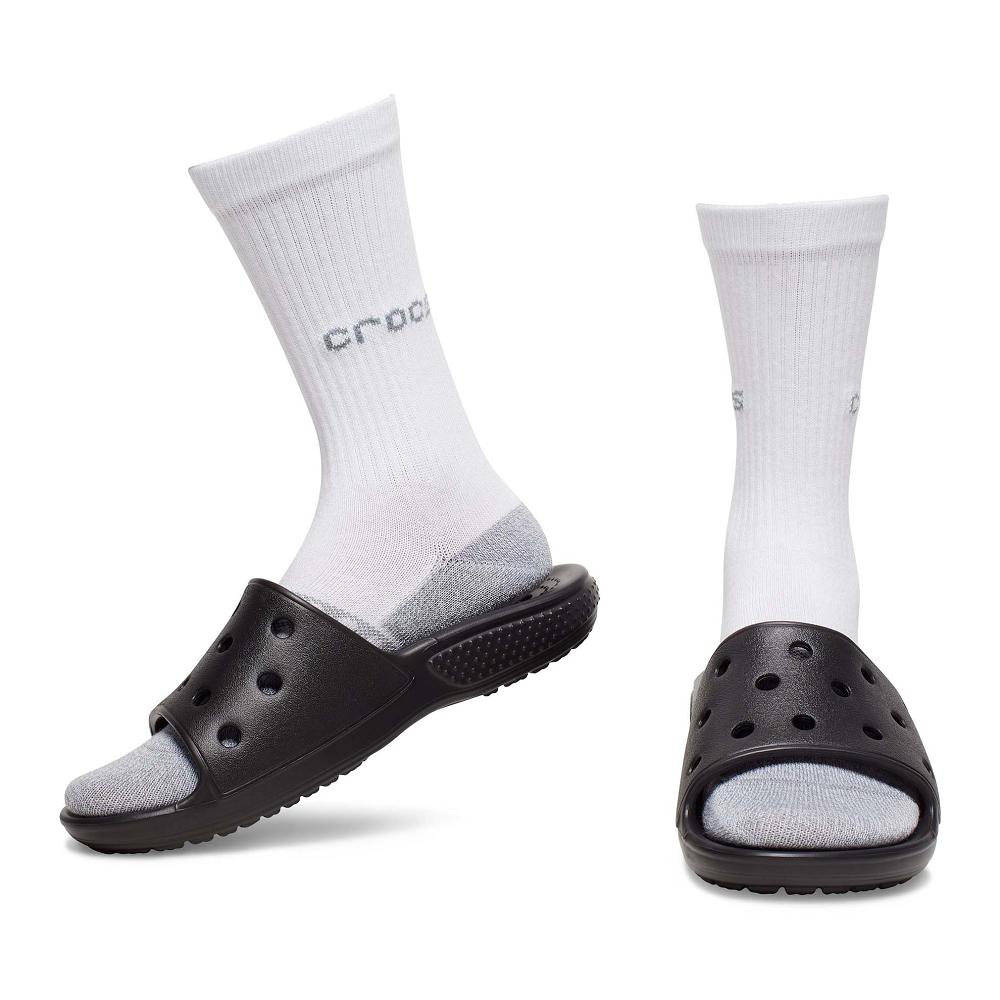 Crocs Crew Solid 3Türkiye -Packs Beyaz | SNMRZO974