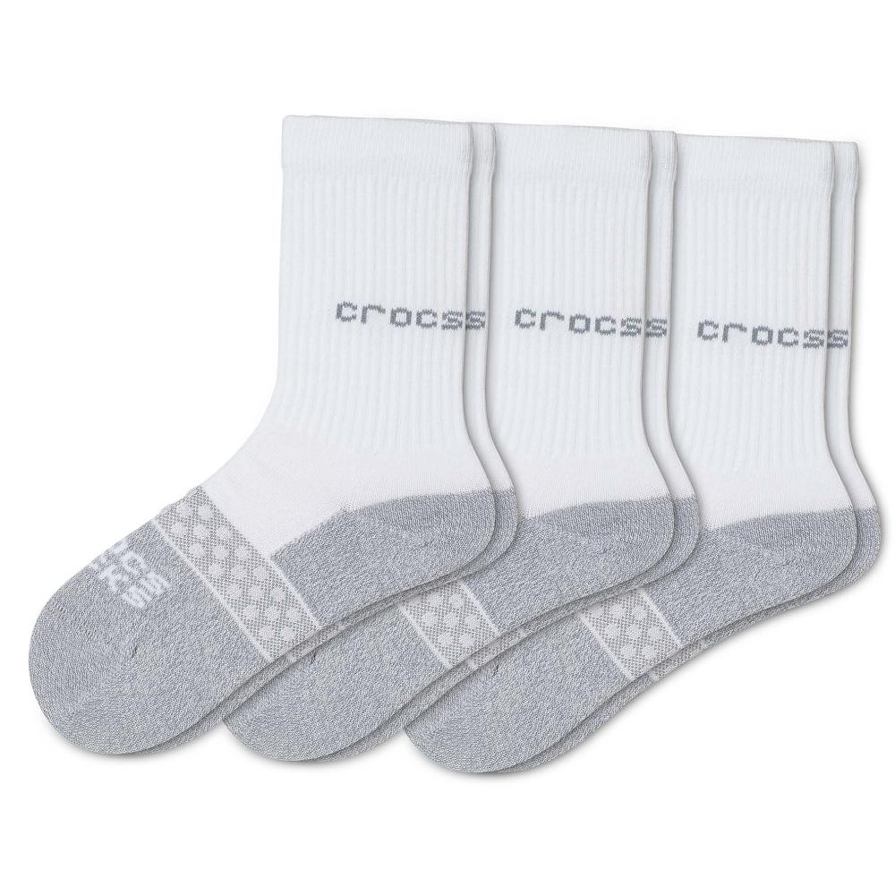 Crocs Crew Solid 3Türkiye -Packs Beyaz | SNMRZO974