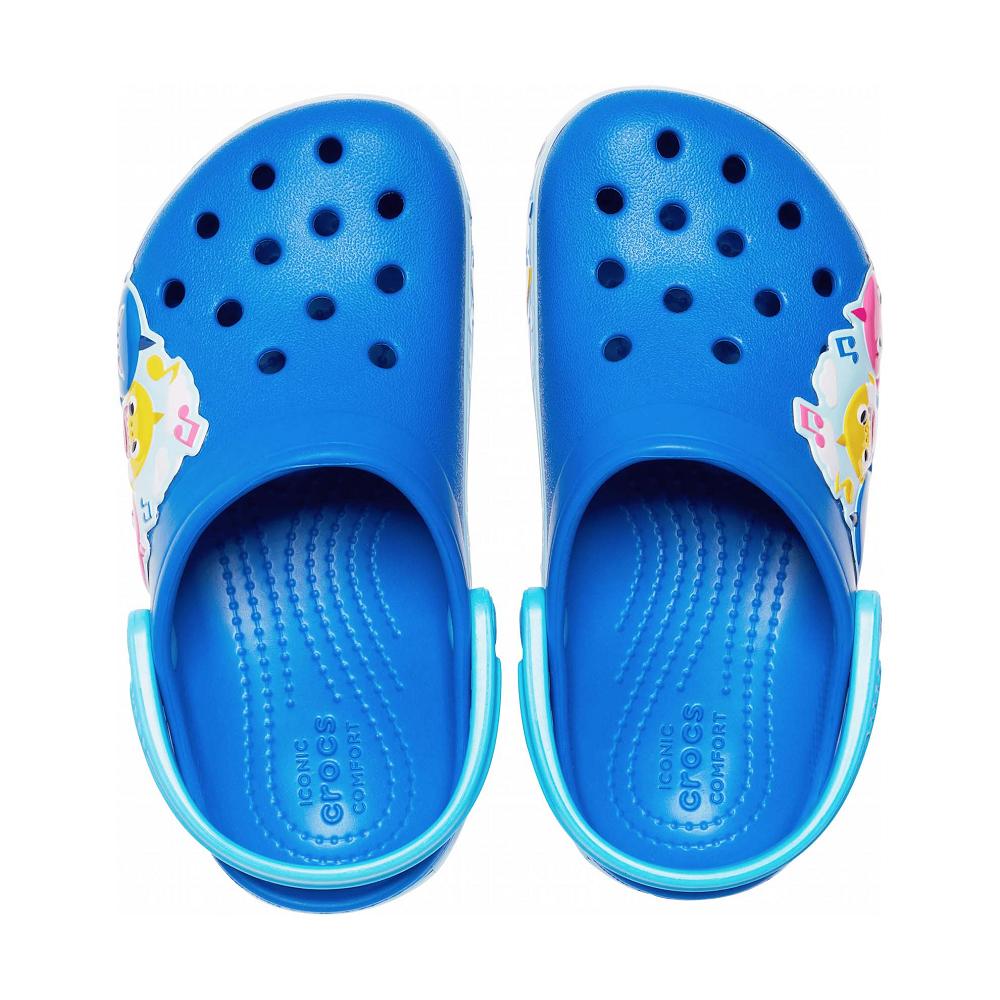 Crocs Fun Lab Baby Shark Band Mavi | MUXWJH071