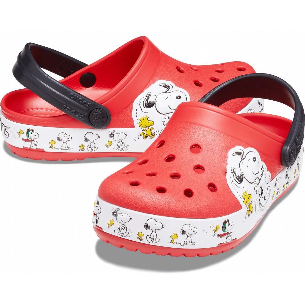 Crocs Fun Lab Snoopy® Woodstock® Kırmızı | KYDNFJ726