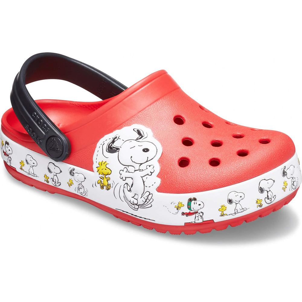 Crocs Fun Lab Snoopy® Woodstock® Kırmızı | KYDNFJ726