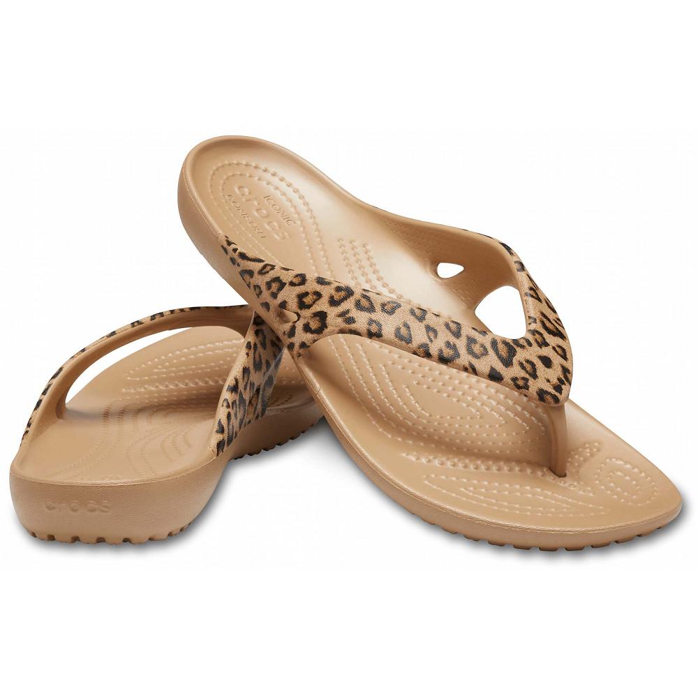 Crocs Kadee II Leopard Kahve | RUIBWL593