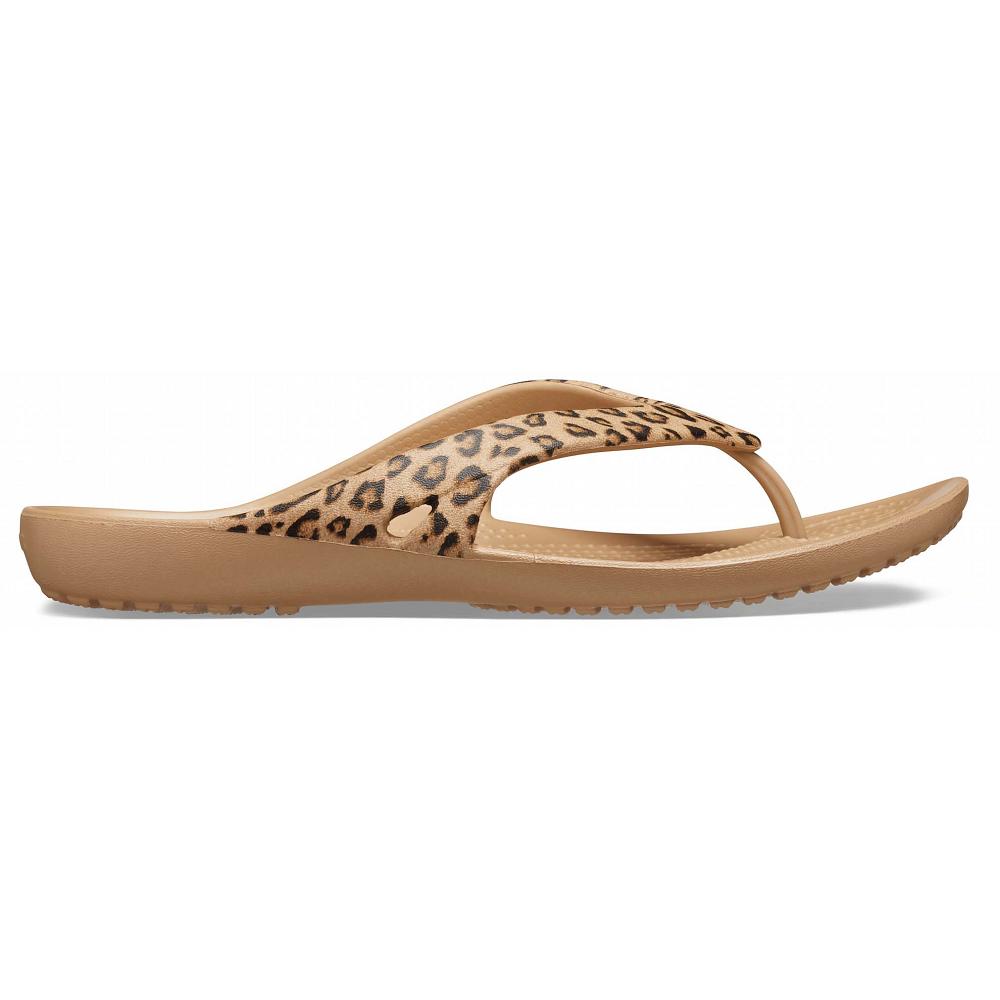 Crocs Kadee II Leopard Kahve | RUIBWL593