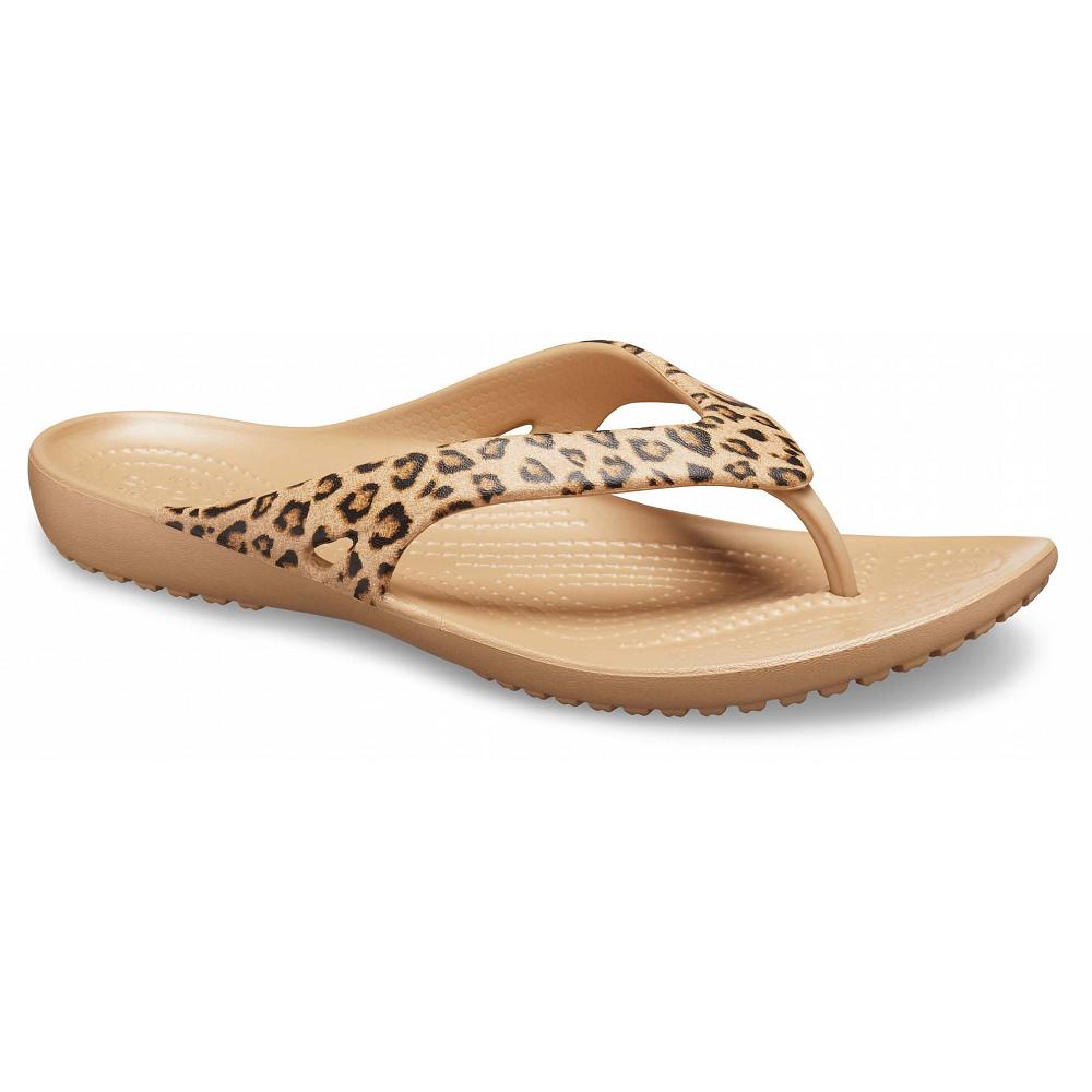 Crocs Kadee II Leopard Kahve | RUIBWL593