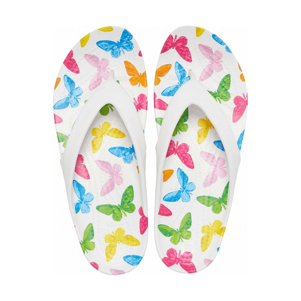 Crocs Kadee II Printed Beyaz Renkli | ZJAVHY568