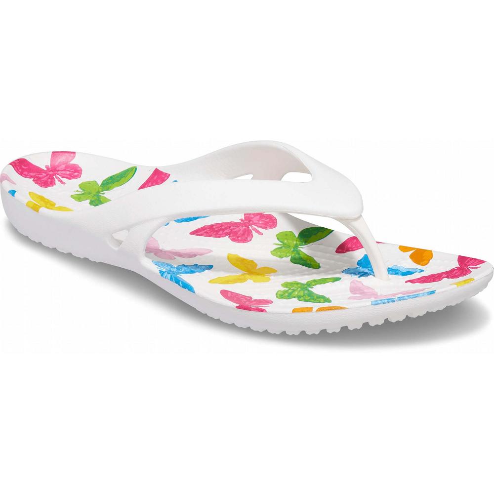 Crocs Kadee II Printed Beyaz Renkli | ZJAVHY568