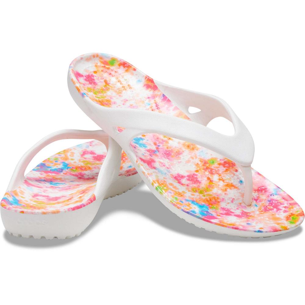 Crocs Kadee II TieTürkiye -Dye Beyaz Renkli | JDNMTI204