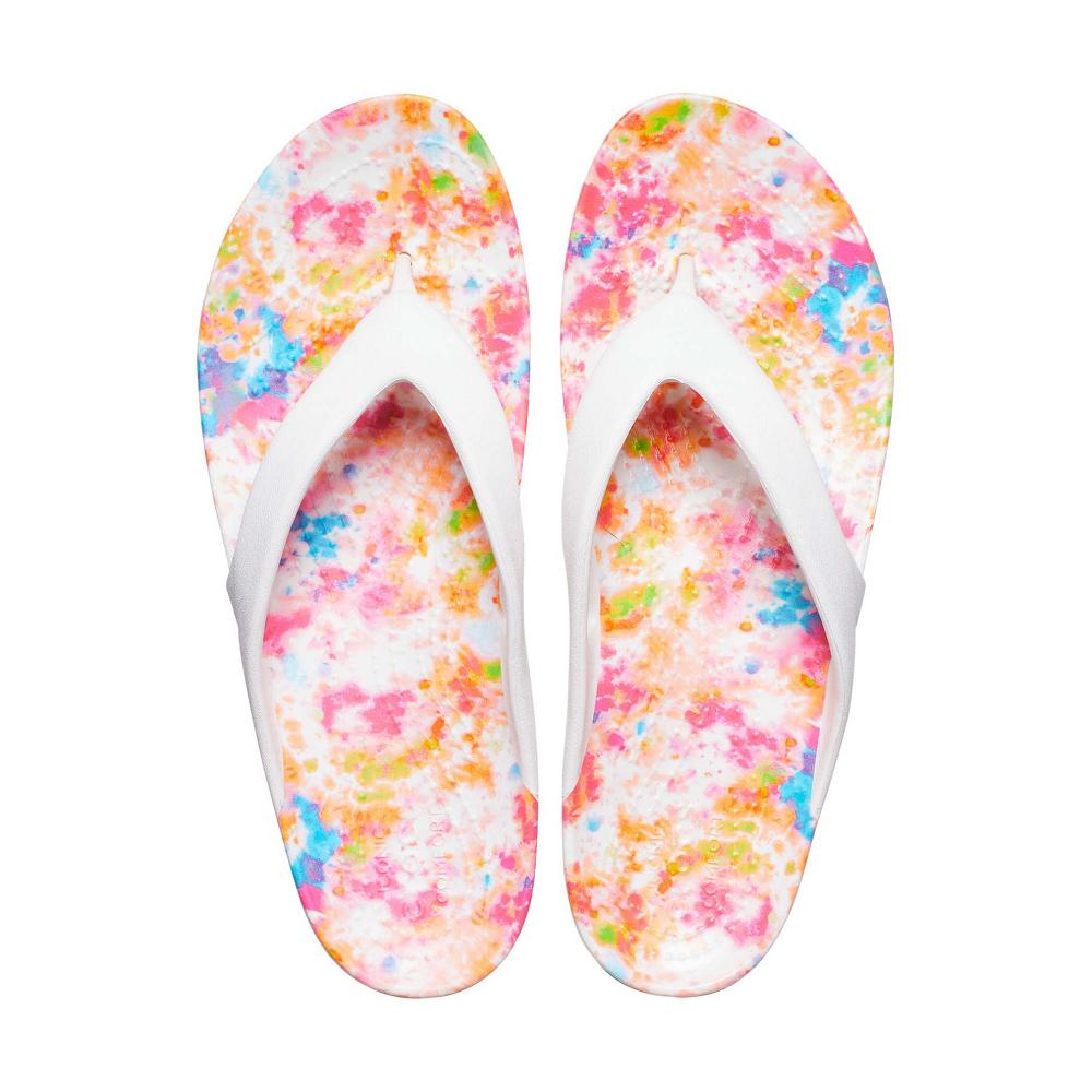 Crocs Kadee II TieTürkiye -Dye Beyaz Renkli | JDNMTI204
