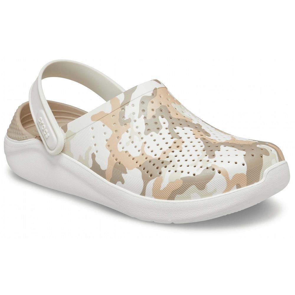 Crocs LiteRide™ Printed Beyaz | RAFOVI085