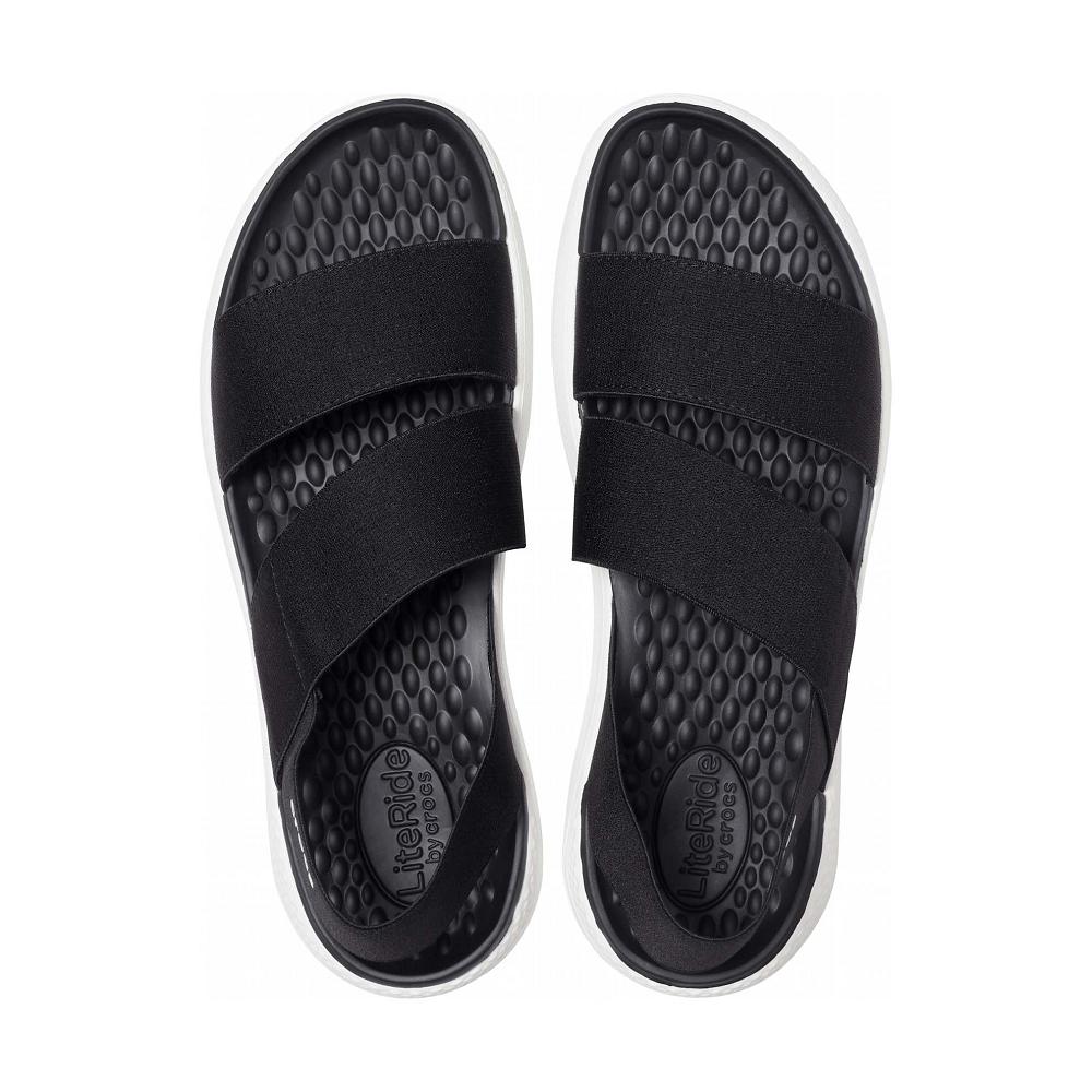 Crocs LiteRide™ Stretch Siyah | WOSFAK482