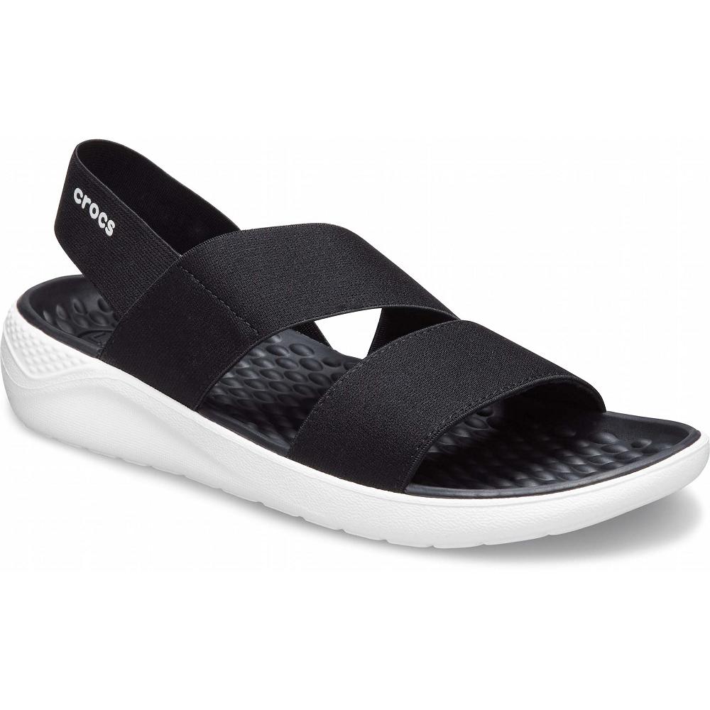 Crocs LiteRide™ Stretch Siyah | WOSFAK482