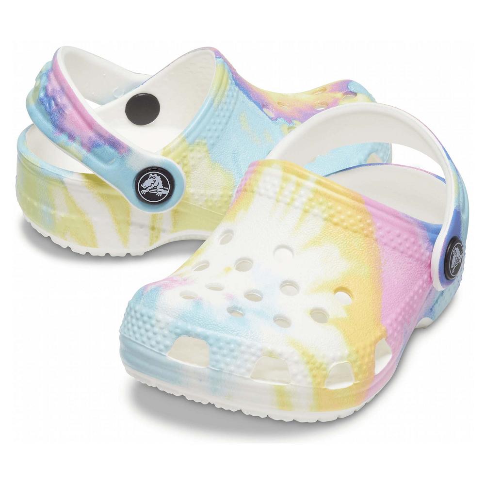 Crocs Littles™ Graphic Beyaz Renkli | FOIZQE503