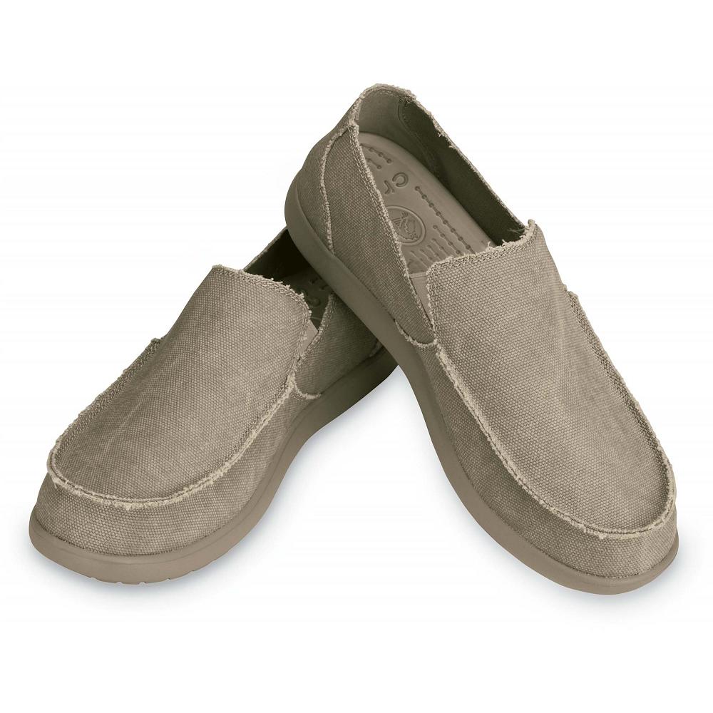 Crocs Santa Cruz SlipTürkiye -On Gri Kahverengi | PZTYKF807