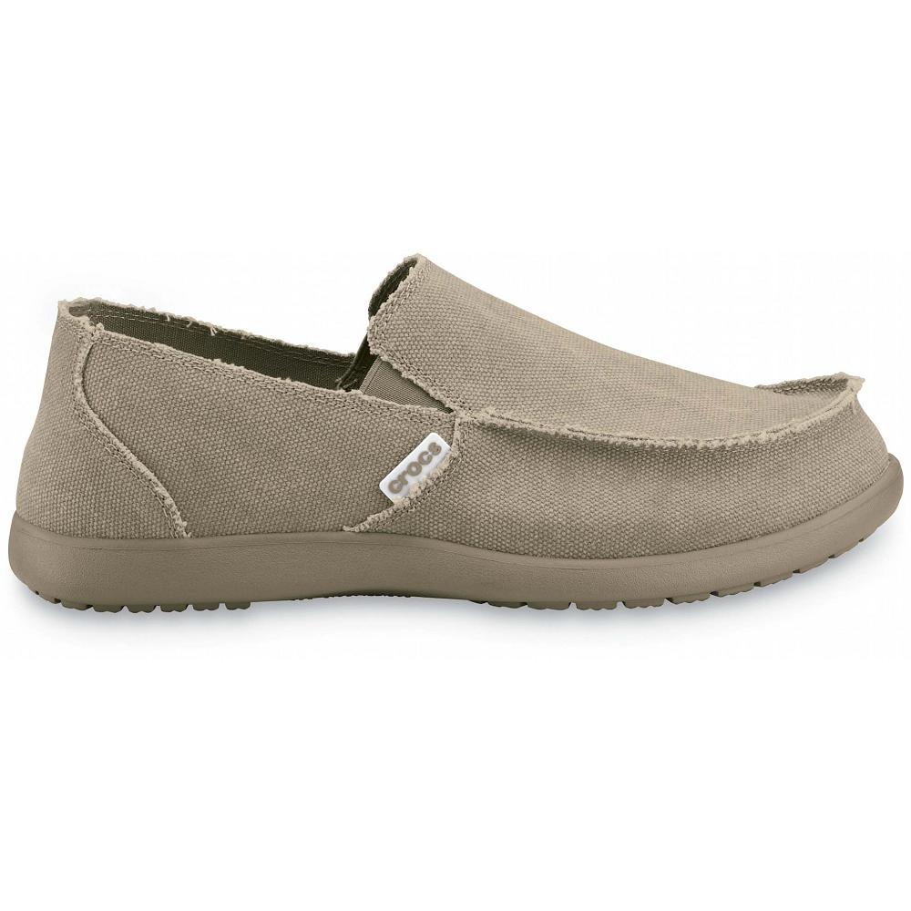 Crocs Santa Cruz SlipTürkiye -On Gri Kahverengi | PZTYKF807
