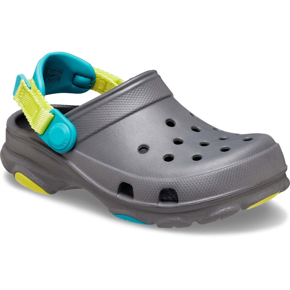 Crocs Toddler Classic AllTürkiye -Terrain Gri | ZWQDIL384