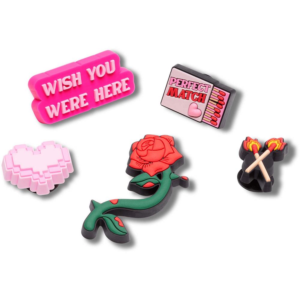Crocs Valentines Girly 5 Pack | KYZCLA921